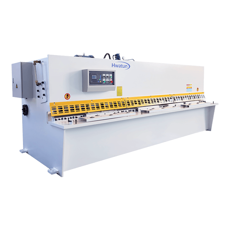 QC12Y CNC 유압 스윙 빔 전단 기계자세한 내용